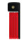 Складний замок ABUS Bordo Lite 6055/60 червоний