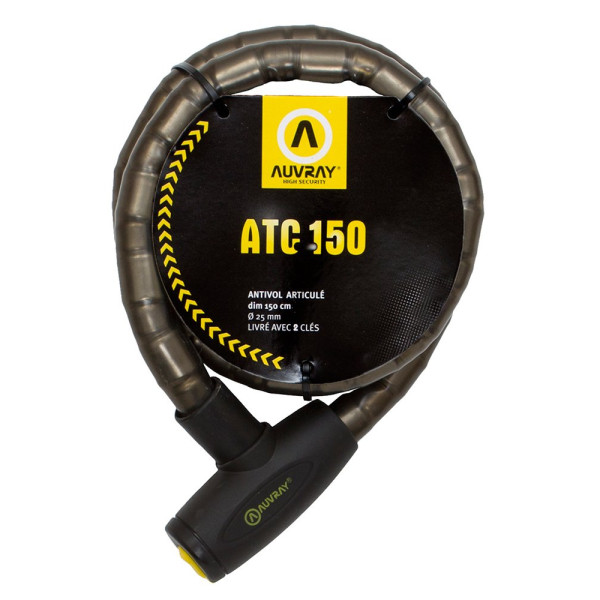 Замок безпеки AUVRAY - ATC 150 довжиною 150 см з ключем