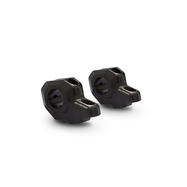 Набір підвищення керма SW-MOTECH моделі Suzuki, Yamaha, KTM H: 30mm; Зсув: 22mm чорний