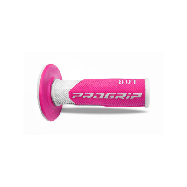 Манетки офф-роад Progrip 801 біло-рожеві флуоресцентні