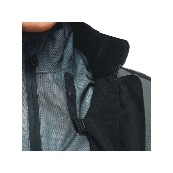 Жіноча текстильна мотоциклетна куртка Dainese Ladakh 3L D-Dry сіро-чорна