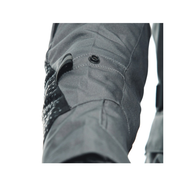 Жіноча текстильна мотоциклетна куртка Dainese Ladakh 3L D-Dry сіро-чорна