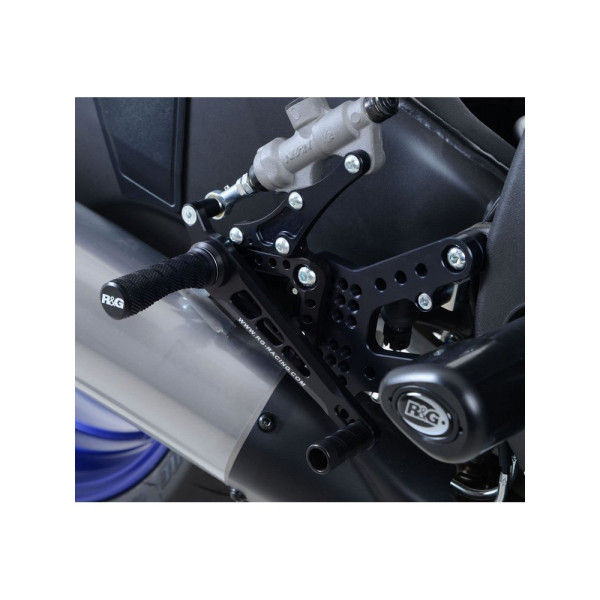 регулювані підножки (набір) R&G для Yamaha YZF-R6 (06-16)