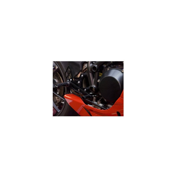 Регульовані підніжки (комплект) R&G для Ducati 1098R (07-08) / 1098S (Усі роки) / 1198S (09-11) / 848 (08-14)