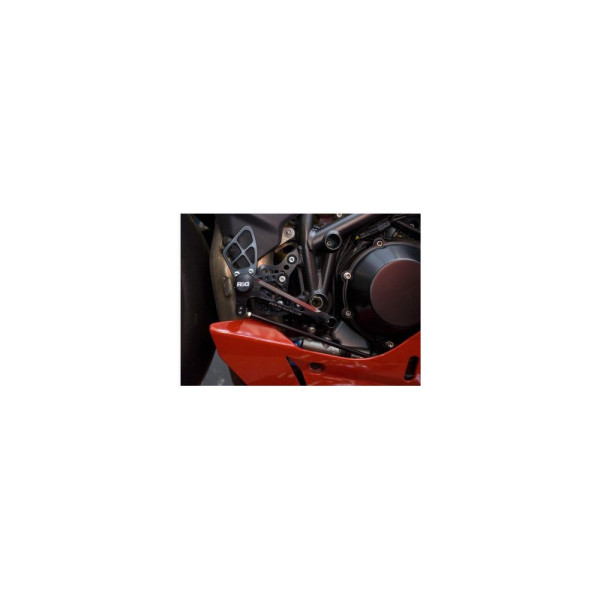 Регульовані підніжки (комплект) R&G для Ducati 1098R (07-08) / 1098S (Усі роки) / 1198S (09-11) / 848 (08-14)