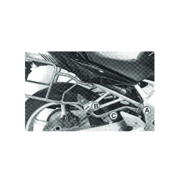 Набір для зниження підніжок Hepco&Becker Yamaha FZ 6/ Fazer 03-06