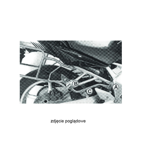Набір для зниження підніжок Hepco&Becker Yamaha FZ 6/ Fazer 03-06