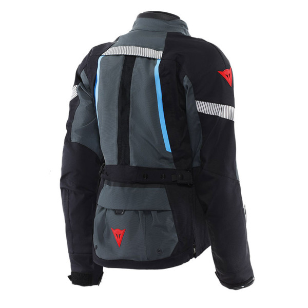 Жіноча текстильна мотоциклетна куртка Dainese Mangen Absoluteshell Pro сіро-чорна
