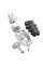 Підніжки EVO SW-MOTECH BMW G 310 GS 20-
