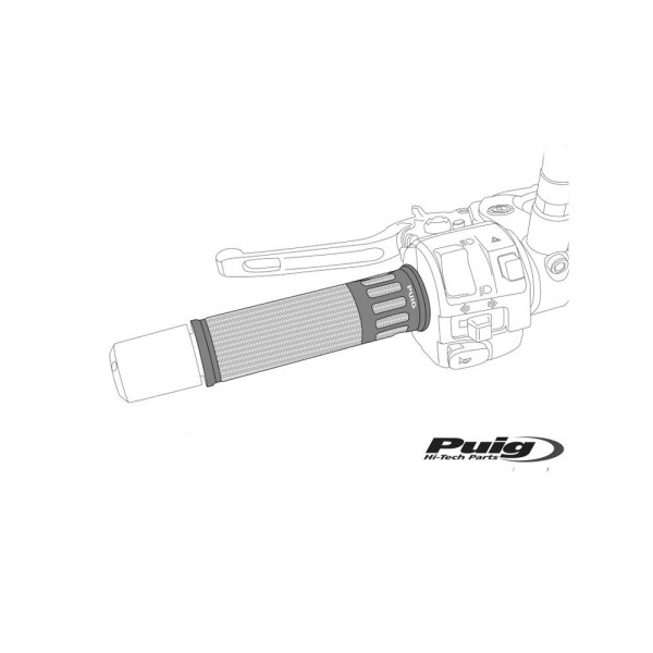 Манетки PUIG Hi-Tech Racing для кермових 22 мм (золоті)