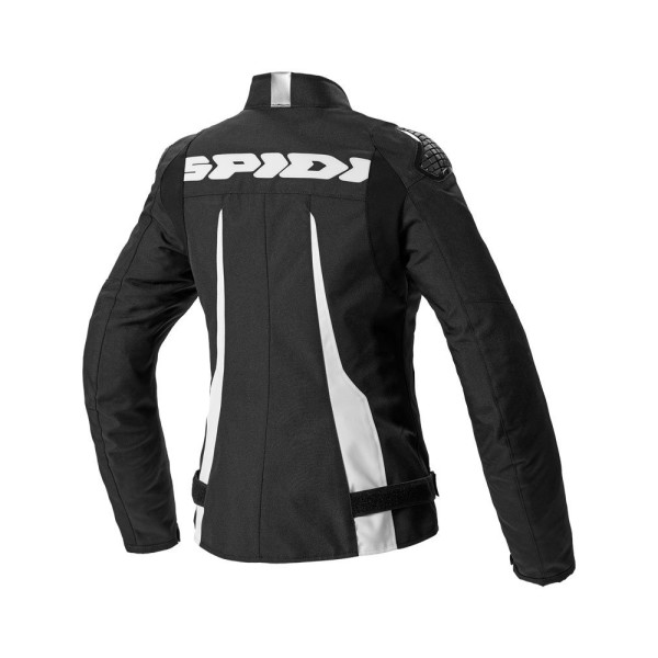 Куртка мотоциклетна жіноча Spidi Sport Warrior Tex Lady чорнобіла