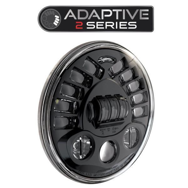 Мотоцикловий рефлектор 8790 Adaptive 2 J.W. Speaker LED 7