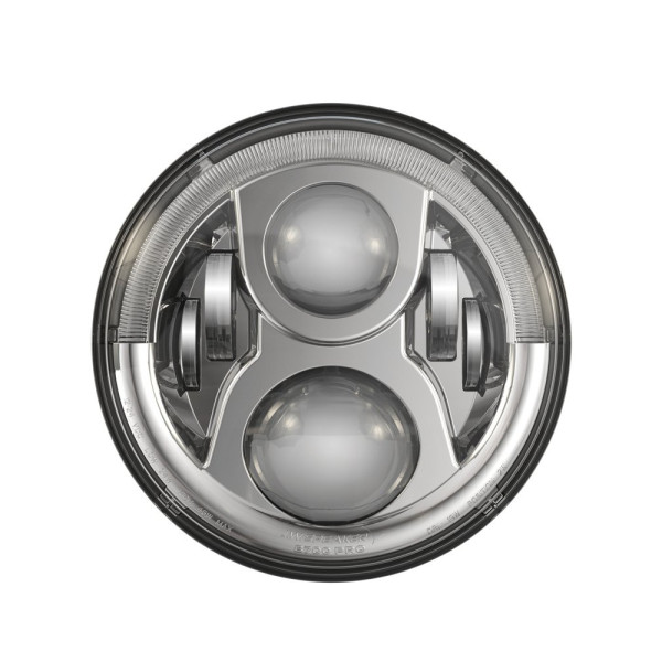 Рефлектор світла ближнього та дальнього з DRL 8700 EVO 2 PRO LED J.W. SPEAKER 18cm + кріплення