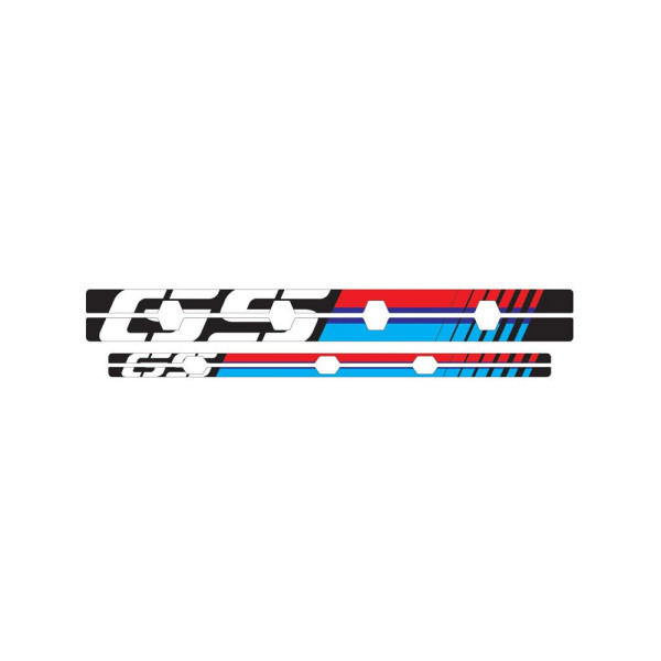 Наклейки на диски PUIG для BMW R1200GS (13-18) / R1250GS (18-) чорні