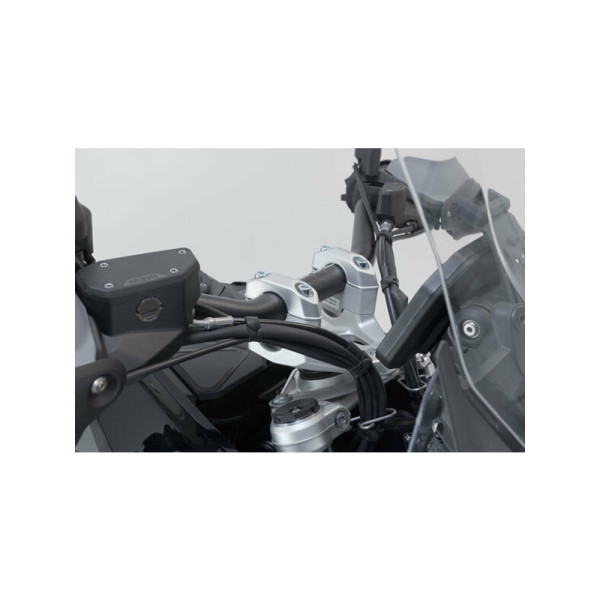 Набір для підвищення керма SW-MOTECH BMW R 1300 GS ABS (24-)/ Adventure (24-) срібний