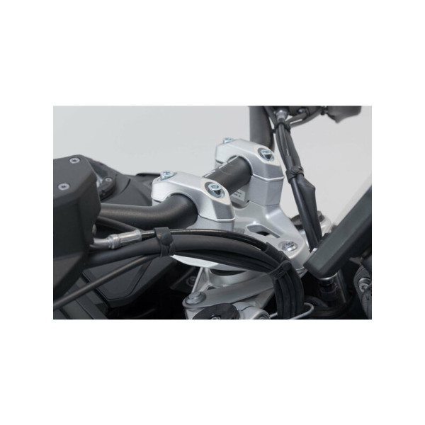Набір для підвищення керма SW-MOTECH BMW R 1300 GS ABS (24-)/ Adventure (24-) срібний