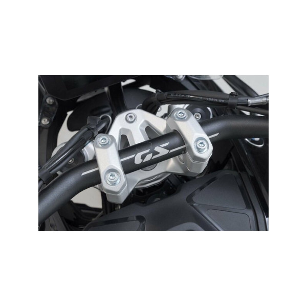 Набір для підвищення керма SW-MOTECH BMW R 1300 GS ABS (24-)/ Adventure (24-) срібний