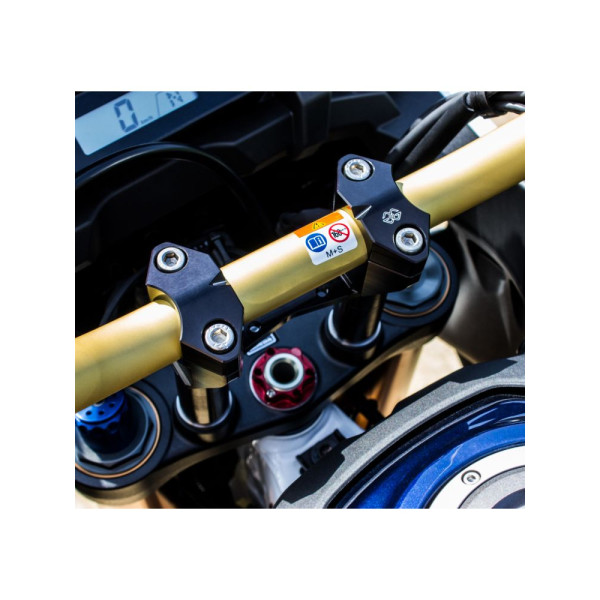 Підвищення керма GILLES 2D.GT Honda CRF1100L Africa Twin (20-) алюмінієве чорне