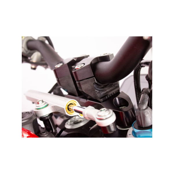 Підвищення керма GILLES 2D.GT Ducati Streetfighter 955 V2, Streetfighter 1100 V4 / S алюмінієве чорне