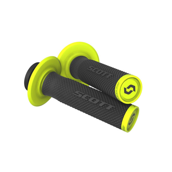 Манетки ендуро Scott SX II Lock On чорні-жовті
