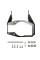 Адаптер кріплення GPS над кермом Touratech для KTM 1050 Adventure/1090 Adventure/1190 Adventure/R чорний