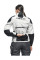 Жіноча текстильна мотоциклетна куртка Dainese Ladakh 3L D-Dry біло-чорна