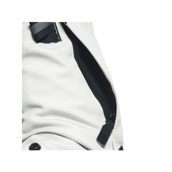 Жіноча текстильна мотоциклетна куртка Dainese Ladakh 3L D-Dry біло-чорна