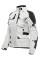 Жіноча текстильна мотоциклетна куртка Dainese Ladakh 3L D-Dry біло-чорна