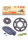 KTM EXC125/200/SX125/XC250/SX-F250/XC300/XC-W300/XCF-W250 набір приводу DID520 ERT2 EXCLUSIVE RACING (гіперпосилений ланцюг, безорінговий) зірочки SUNSTAR