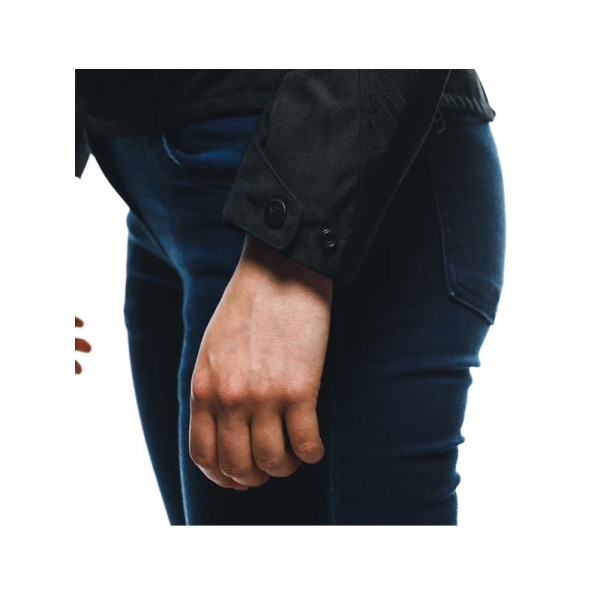 Жіноча текстильна мотоциклетна куртка Dainese Avro 5 Tex чорна