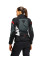Жіноча текстильна мотоциклетна куртка Dainese Carve Master 3 Gore-Tex чорна-сіра-червона