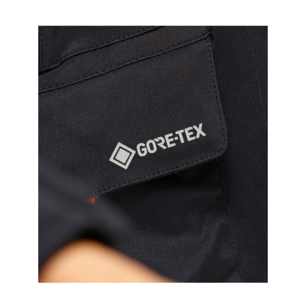 Жіноча текстильна мотоциклетна куртка Dainese Carve Master 3 Gore-Tex чорна-сіра-червона