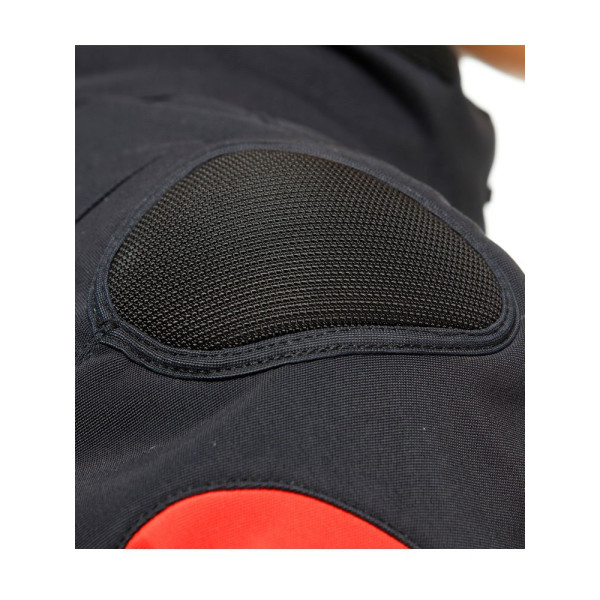 Жіноча текстильна мотоциклетна куртка Dainese Carve Master 3 Gore-Tex чорна-сіра-червона