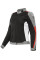 Жіноча текстильна мотоциклетна куртка Dainese Hydraflux 2 Air D-Dry чорна-сіра-червона