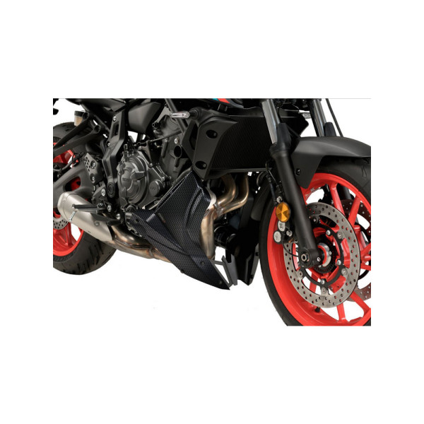 Спойлер двигуна PUIG для Yamaha MT-07 (21-) карбоновий
