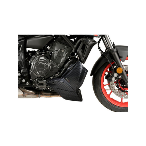 Спойлер двигуна PUIG для Yamaha MT-07 (21-) карбоновий