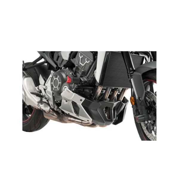 Спойлер двигуна PUIG для Honda CB1000R Neo Sports Cafe (18-) чорна версія