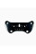 Кріплення з контрольними лампами Motogadget для спідометра Motoscope Mini чорне діаметр керма: 25,4 мм