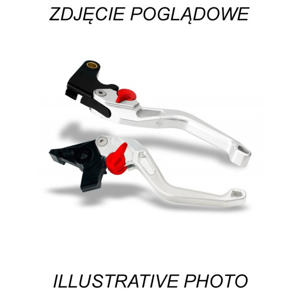 Короткі дійки EVOS LCB54E регулятор золотий Triumph Speed Triple, 675 Street Triple R/RX, Daytona 675