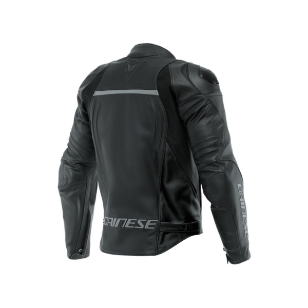 Мотоциклетна шкіряна куртка Dainese Racing 4 нестандартні розміри чорна