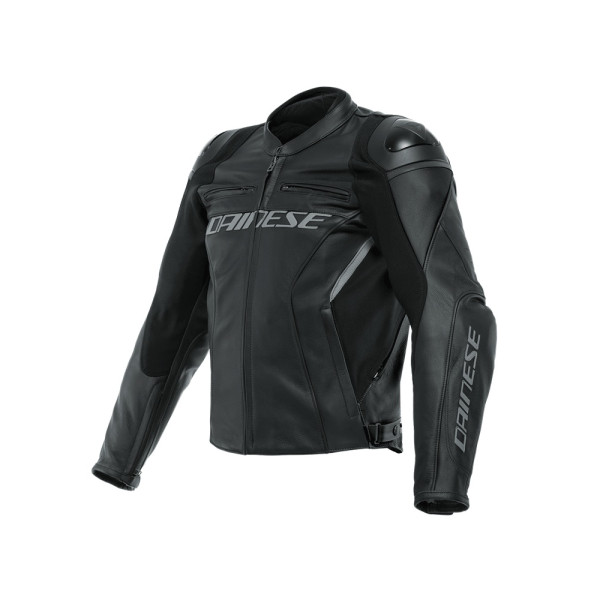 Мотоциклетна шкіряна куртка Dainese Racing 4 чорна