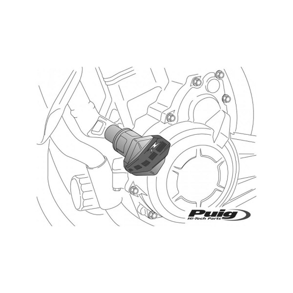 Краш-пади PUIG для Honda CB300F 15-19