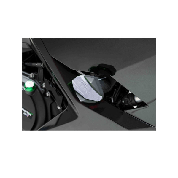 Краш-пади PUIG для Kawasaki Ninja 400 (18-) (чорні)