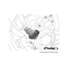 Краш-пади PUIG для Suzuki GSXR 600/750 04-05 (чорні)