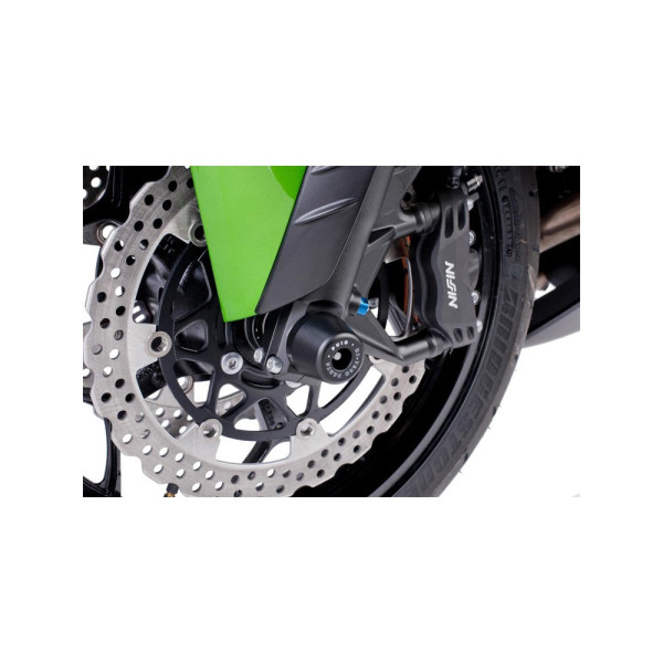 Протектори осі колеса переднього PUIG для Kawasaki ZZR1400 12-15