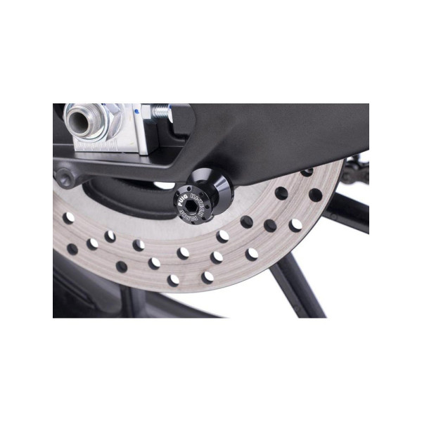 Ролики важача PUIG для мотоциклів BMW / Ducati Multistarda 950 / Honda / Kawasaki / Suzuki / Triumph (M8 - чорні)
