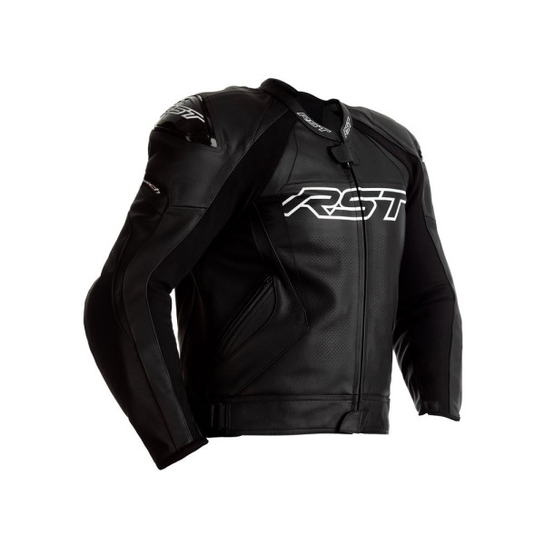 Куртка мотоциклетна шкіряна RST Tractech Evo IV чорна