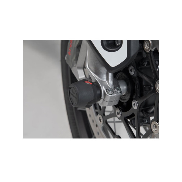 Краш-пади передньої осі SW-MOTECH Yamaha XJR 1300 RP19 (15-16), Triumph Tiger 1200 Rally Explorer / Rally Pro (22-), Tiger 850 Sport (21-), Honda X-Adv (20-)