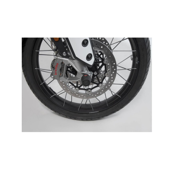 Краш-пади передньої осі SW-MOTECH Yamaha XJR 1300 RP19 (15-16), Triumph Tiger 1200 Rally Explorer / Rally Pro (22-), Tiger 850 Sport (21-), Honda X-Adv (20-)