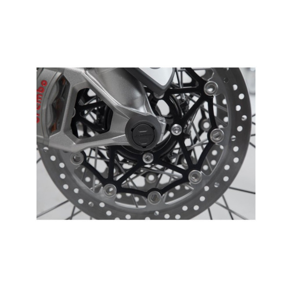 Краш-пади передньої осі SW-MOTECH Yamaha XJR 1300 RP19 (15-16), Triumph Tiger 1200 Rally Explorer / Rally Pro (22-), Tiger 850 Sport (21-), Honda X-Adv (20-)